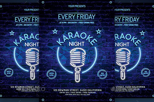 30+ Free Karaoke Flyer Templates – Free Photoshop, Ai, Word, Doc, InDesign, Vector, EPS, PNG, TIFF Formats Download